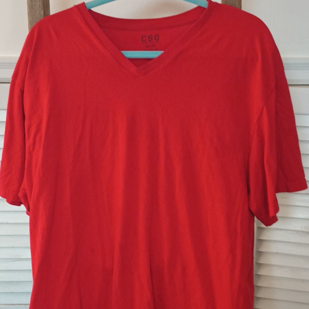 CSG red t-shirt